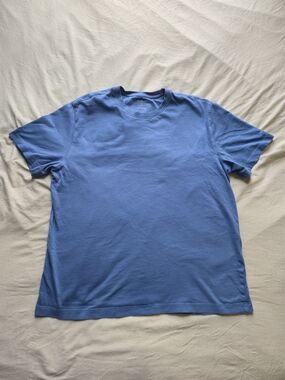 Van Heusen Short Sleeve Crew Neck Tee - Blue